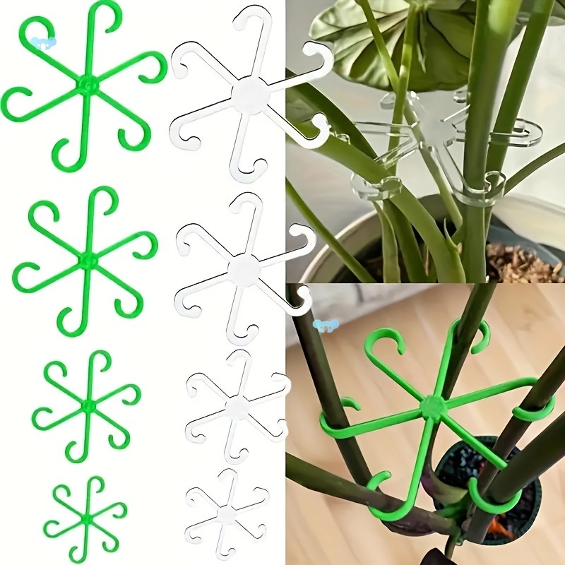Durable 4PCS Plastic Vine Stem Support Structure跨境代发