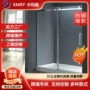 一字型外贸简约304淋浴门