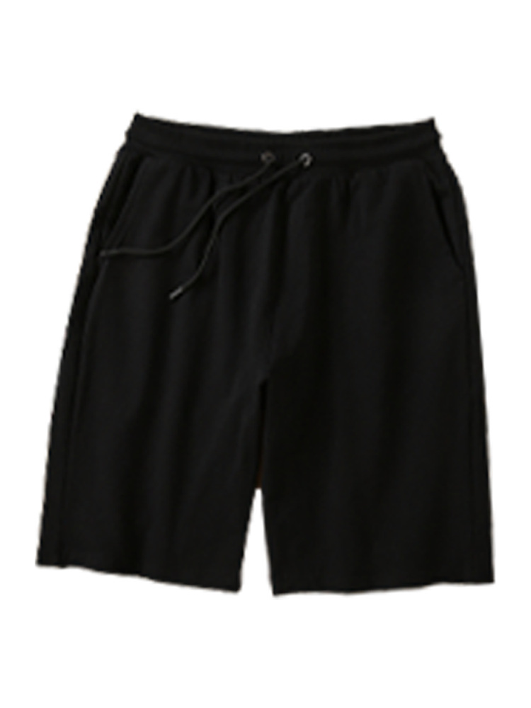 Shorts de algodón puro de 260g, nuevo estilo de verano, shorts casuales versátiles de estilo coreano a la moda, de color sólido para hombre, venta al por mayor.