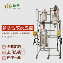 岐昱多肽活化浓缩沉降不锈钢固相多肽合成反应釜