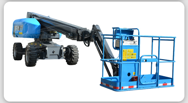 High-Altitude Work Vehicle Lift Outdoor Bicycle Hydraulic Electric Diesel Machinery Climbing Vehicle Bicycle Straight Arm Type