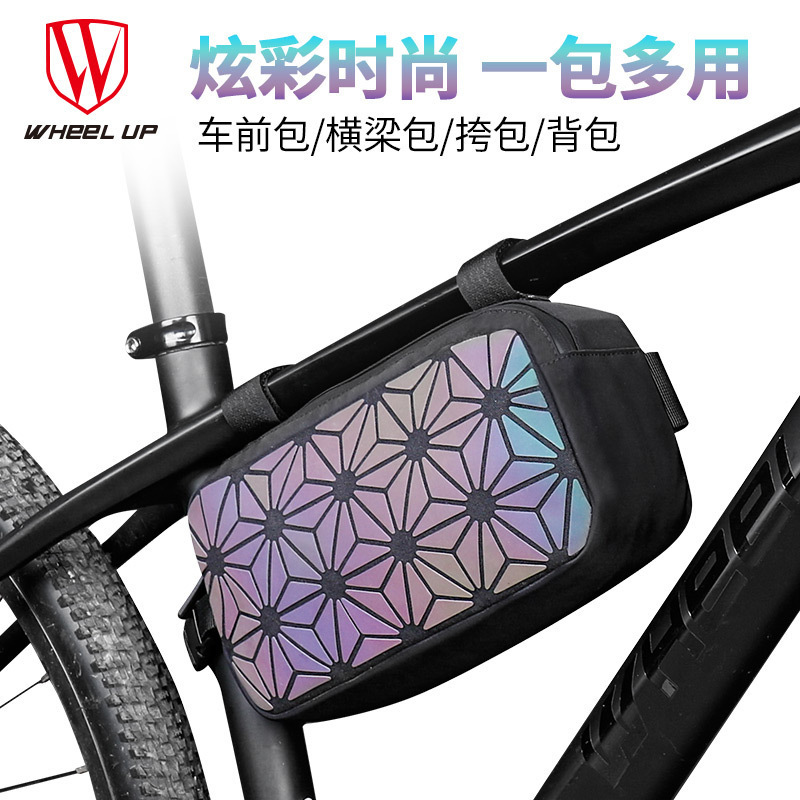 Back riding integrated bag electric car front hanging bag bag triangular front beam bag riding equipment cycling bag bicycle bag Back riding integrated bag electric car front hanging bag bag triangular front beam bag riding equipment cycling bag bicycle bag