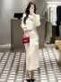 小众早春法式立体半身裙