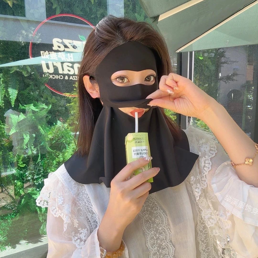 Silk breathable summer medical mask, sun protection, UF-protection