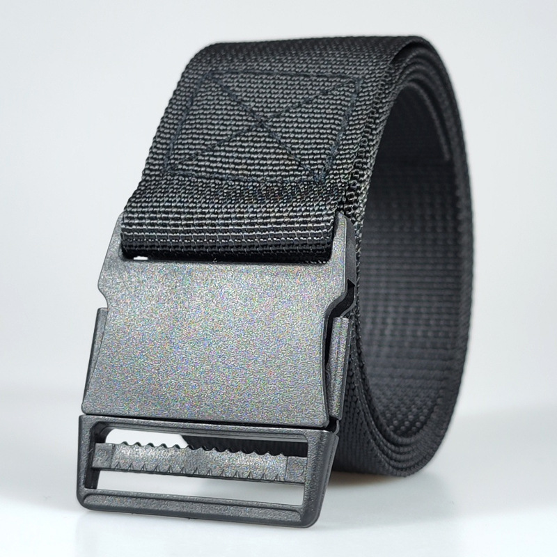 thin plastic nylon belt with clasp for men and women
