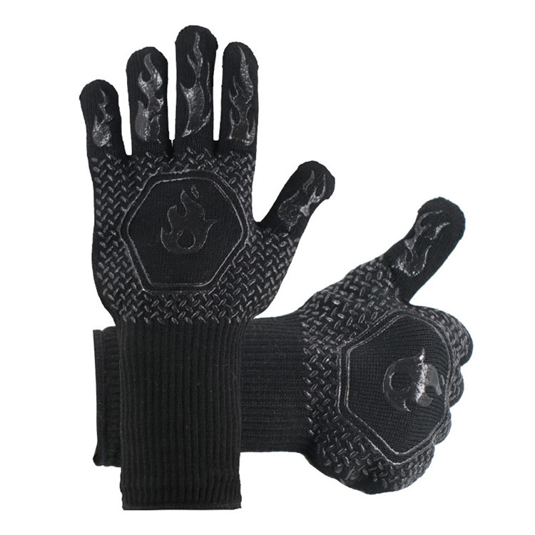 Finger Palm Flame Black Silicone: One Pack