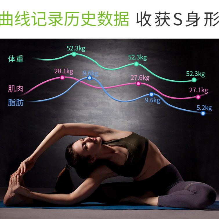 Báscula Inteligente de Grasa Corporal – Balanza Bluetooth para Hogar