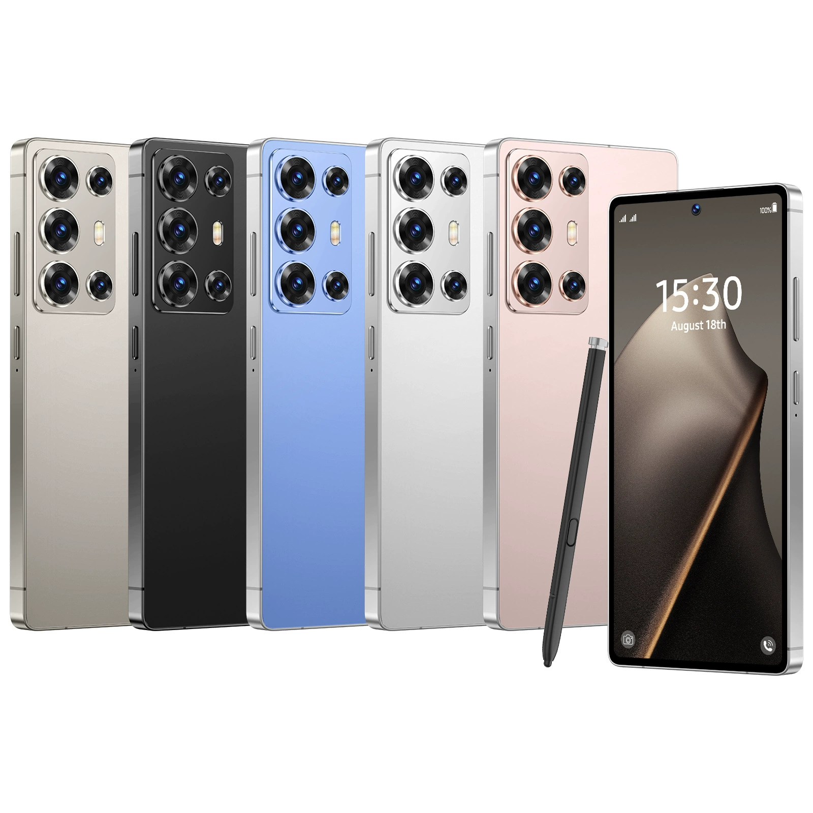 Смартфон S25 Ultra, 7.0-дюймовый дисплей, 16 ГБ + 1 ТБ, Android 13