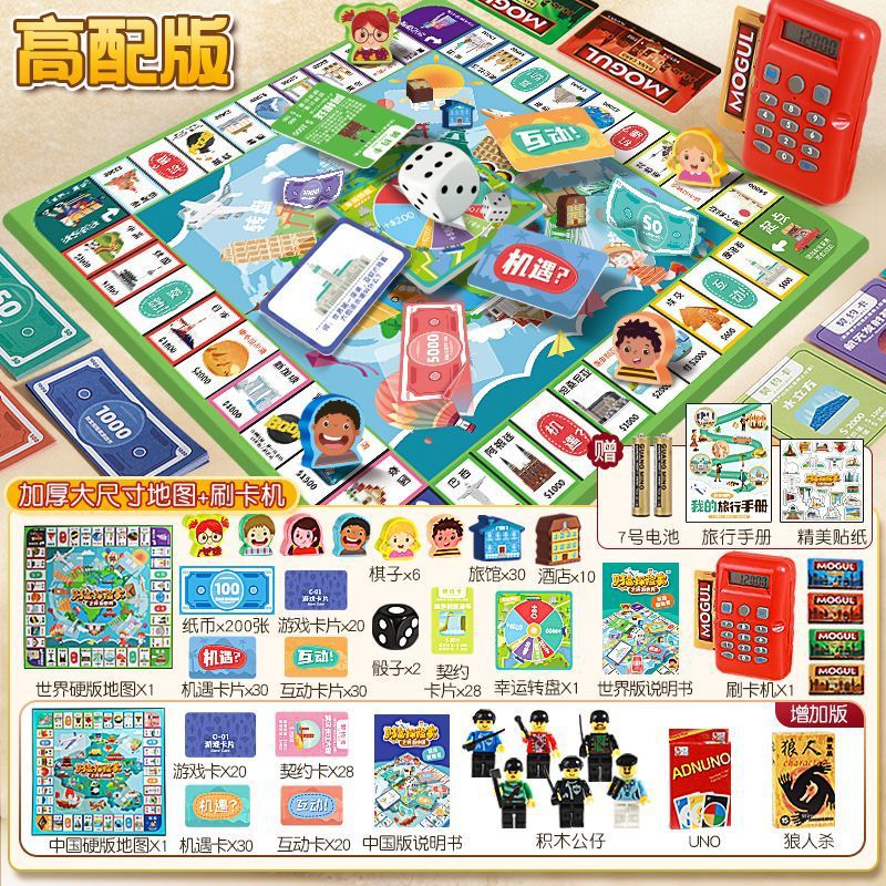 312 Upgrade-Electronic version of traveling around the world (send UNO gift bag)
