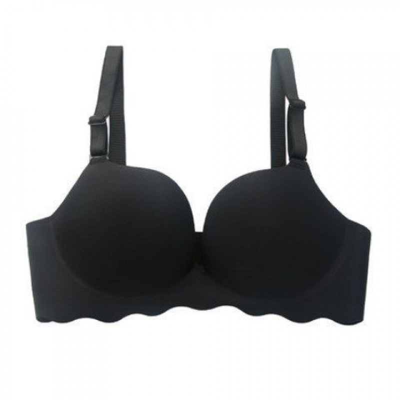 Buy One Get Extra Long Clasp Wireless Bra Push-Up Thick Seamless Young Girl Support Small Chest Zhao Zhishun