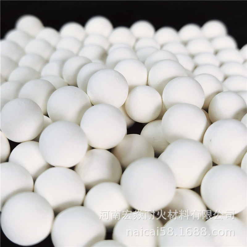 宏焱耐材供应多种规格含量92-99%刚玉质陶瓷蓄热球
