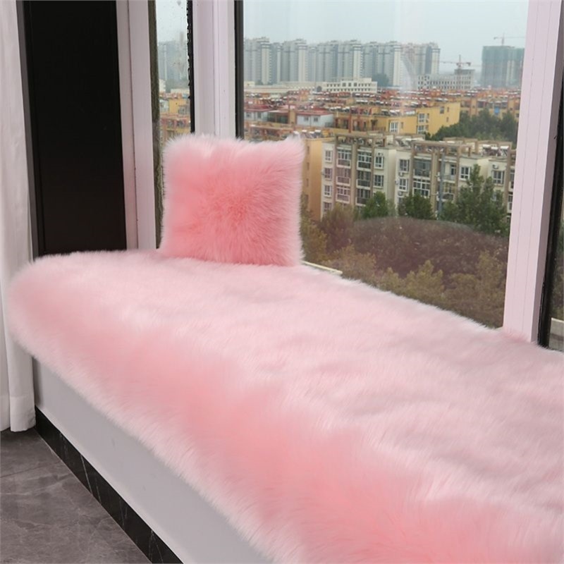 Cushion Faux Cashmere – Other Car Carpet - pink-50cm160cm-rectangle