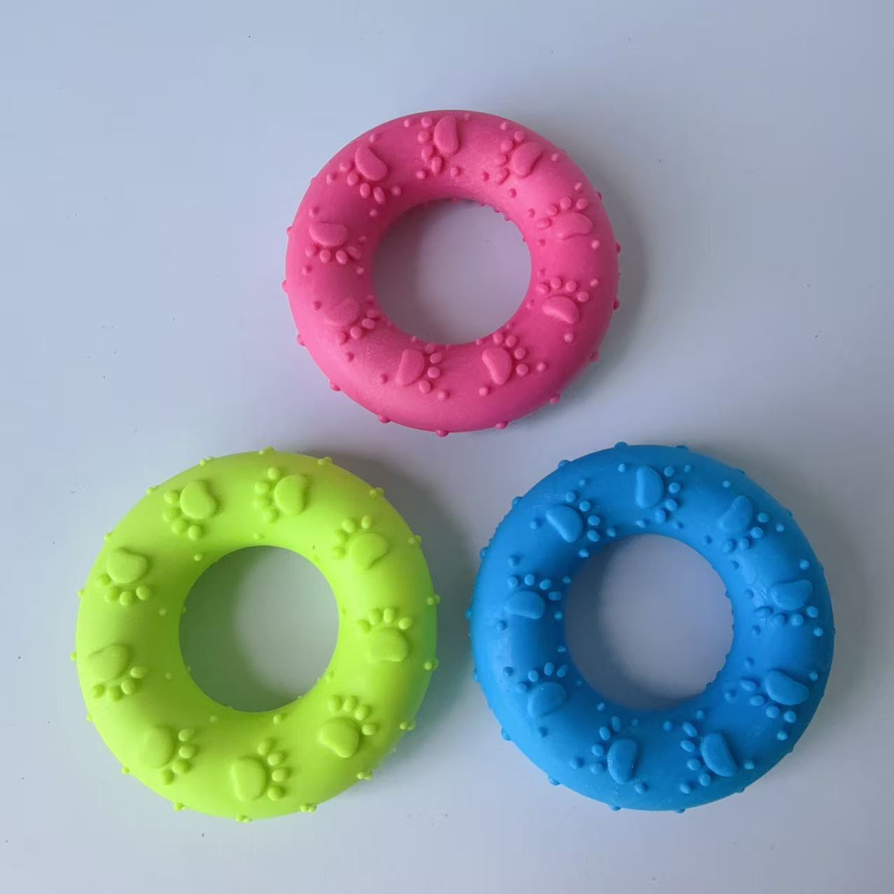 Juguetes de voz de perro resistentes a la mordida de oro corky dientes limpiadores de dientes molares entrenamiento para perros pequeños juguetes para mascotas al por mayor