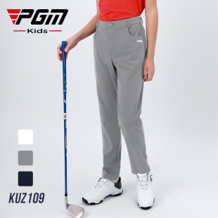 Pgm Golf Pants Summer Boys Golf Pants Moisture Wicking Breathable Quick Drying Factory Direct Sale