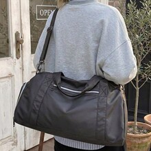 大容量包包提包轻便旅行包短途斜挎健身男可手提行李袋出差挎包女