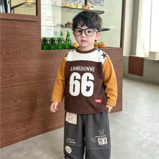加工定制儿童长袖t恤26年秋季男童打底衫中小童秋装上衣批发