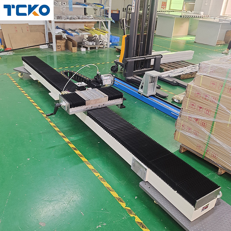 工业重型伸缩齿轮齿条滑台模组 全封闭风琴罩防尘防水齿条模组