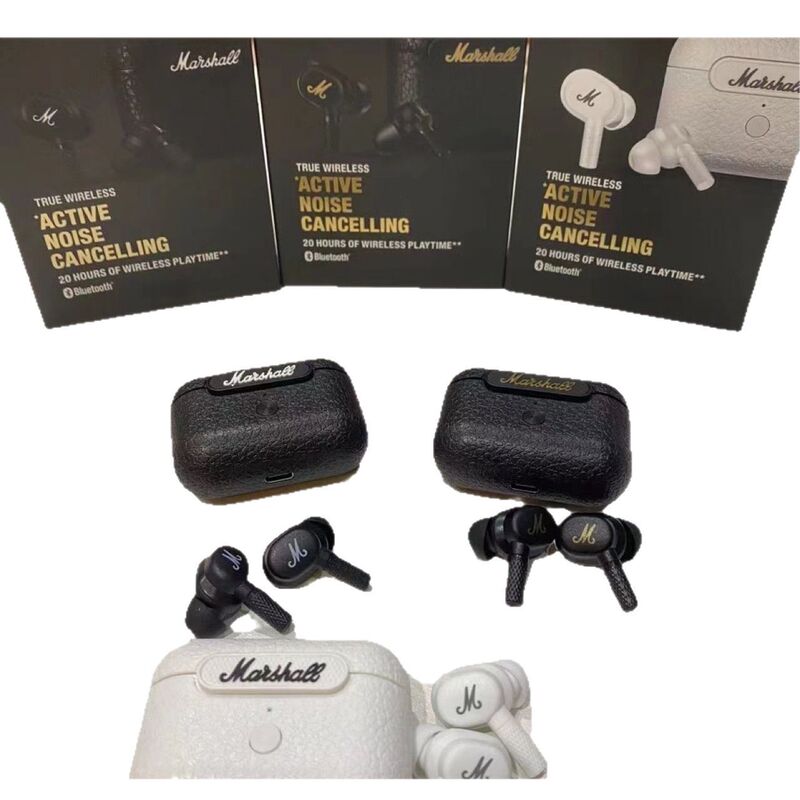 マーシャルMARSHAL MINOR ANCワイヤレスbluetoothイヤホンには、ノイズインイヤースポーツ耳栓M4が付属しています|undefined