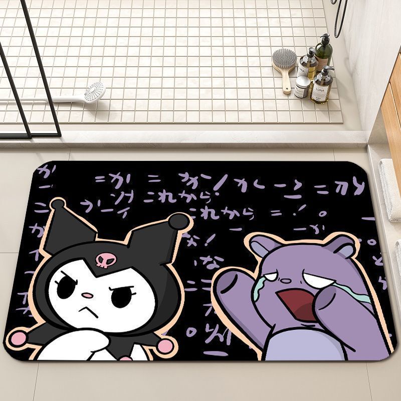 趣味のクロミゴム滑り止めマット吸水速乾は家庭用風呂トイレの装飾マットを管理しやすいです。|undefined