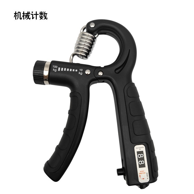ハンドグリッパー大人の足底 100kg 調節可能な滑り止めトレーニング器具中学生アームストレングススティックプルベルト|undefined