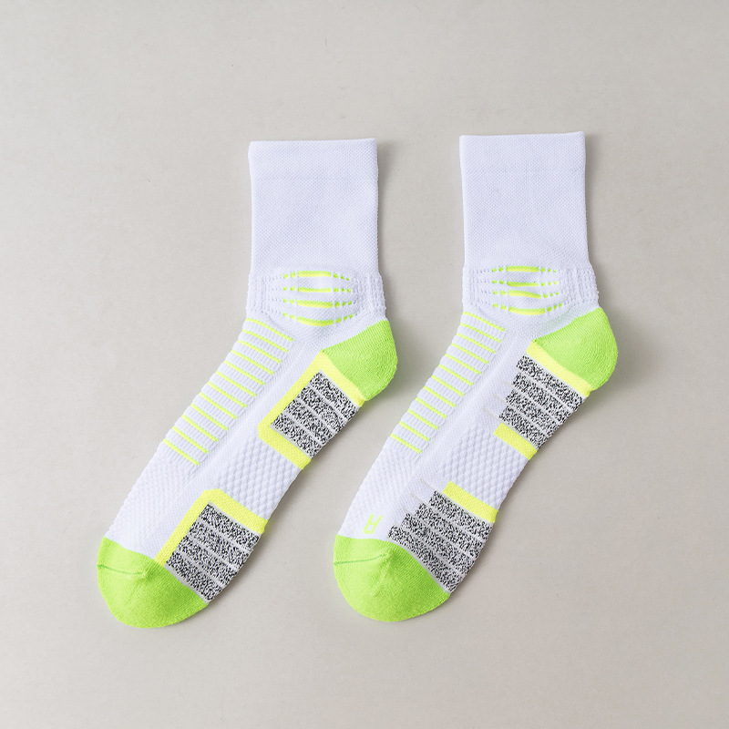 Calcetines de baloncesto para hombres, calcetines de fútbol antideslizantes, calcetines de fútbol transpirables, primavera, toallas gruesas, calcetines deportivos al por mayor