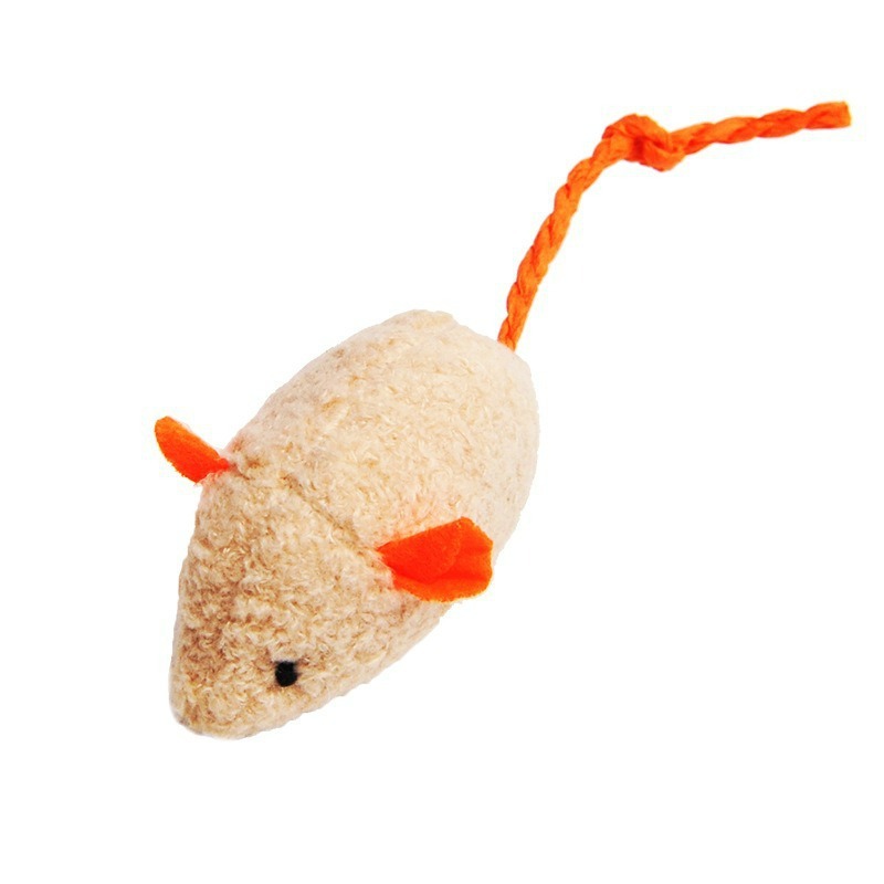 Realistic plush interactive mint toy