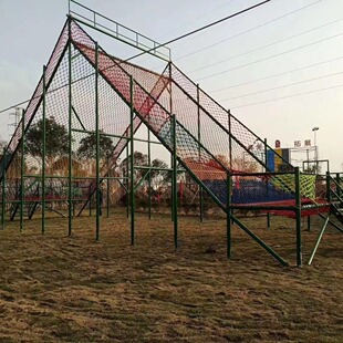 Jungle magic net trampoline climbing net outdoor children's expansion net unpowered net red amusement jungle crossing magic net