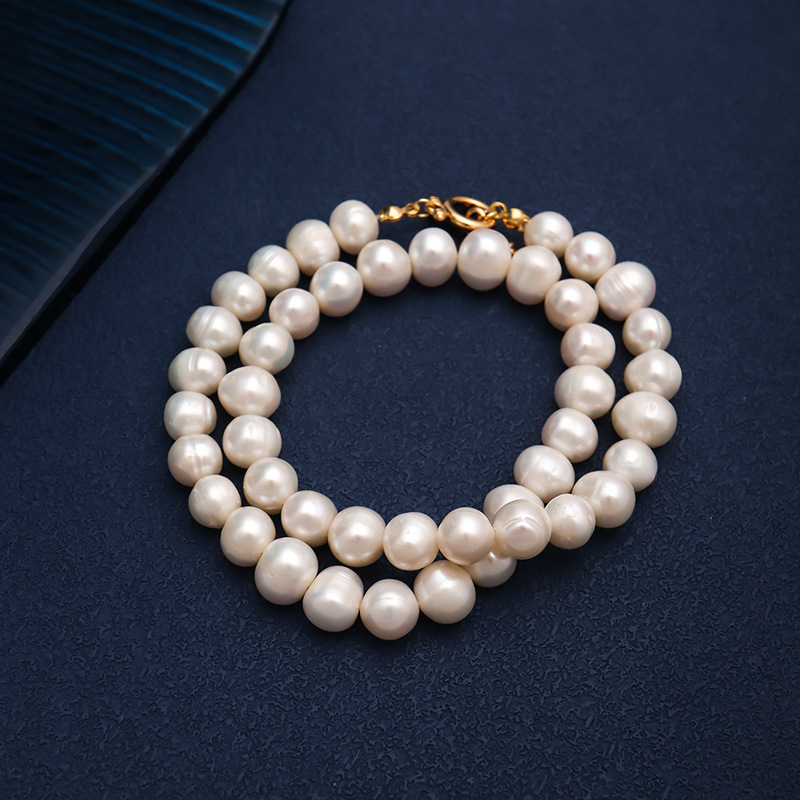 glass Inlay Material Necklace Classification 1 Piece Quantity Wedding Occasion 1 Piece Fashion Cherry Solid Color Freshwater Pearl Copper Plating Inlay Glass Necklace