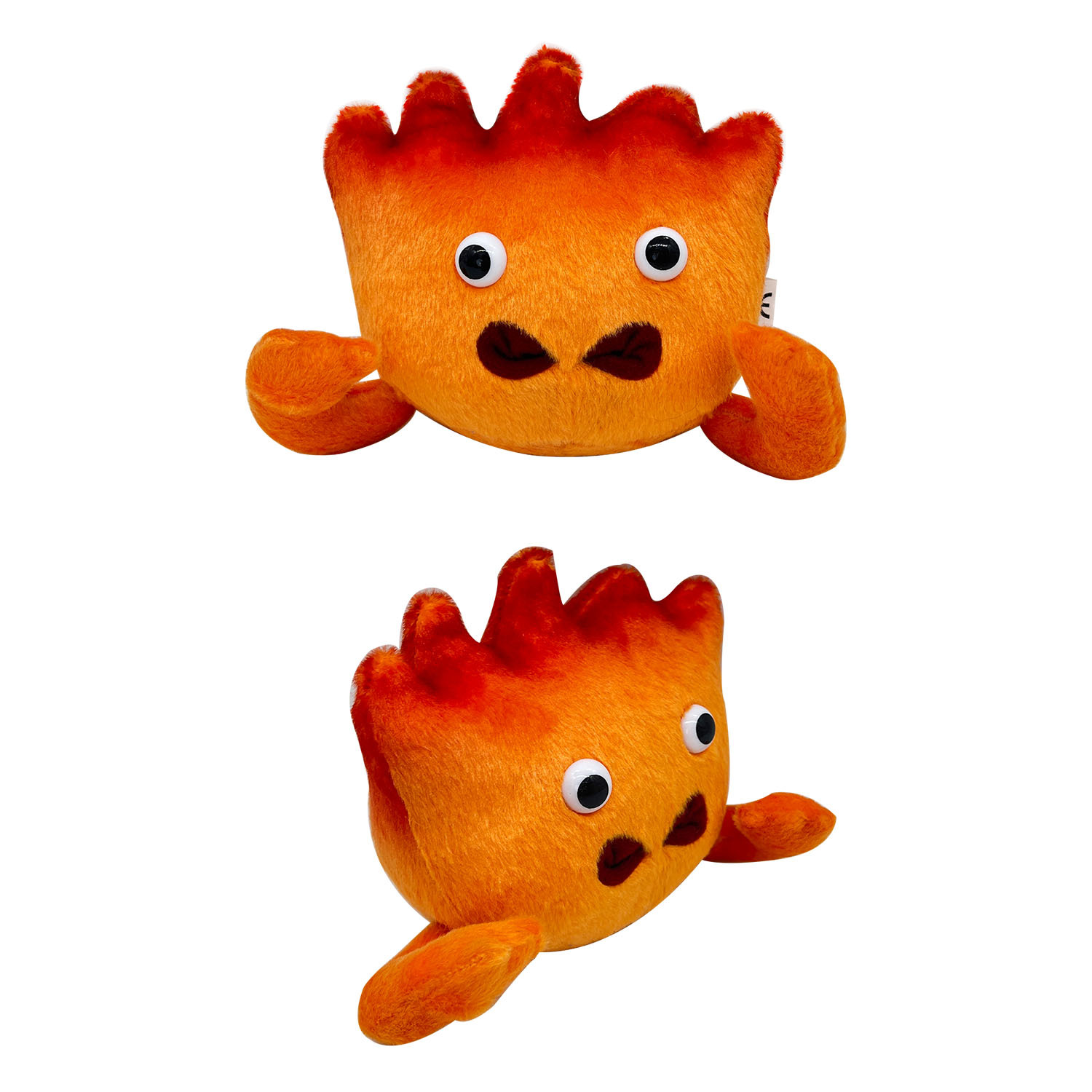 봉제 인형 인형을 둘러싼 국경 간 새로운 CALCIFER 플러시 불꽃 인형 애니메이션