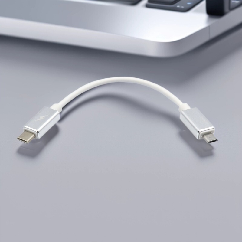 Type-C to Micro USB Thunderbolt Port Otg Data Cable, Charging and Data Two-In-One Otg Adapter Cable