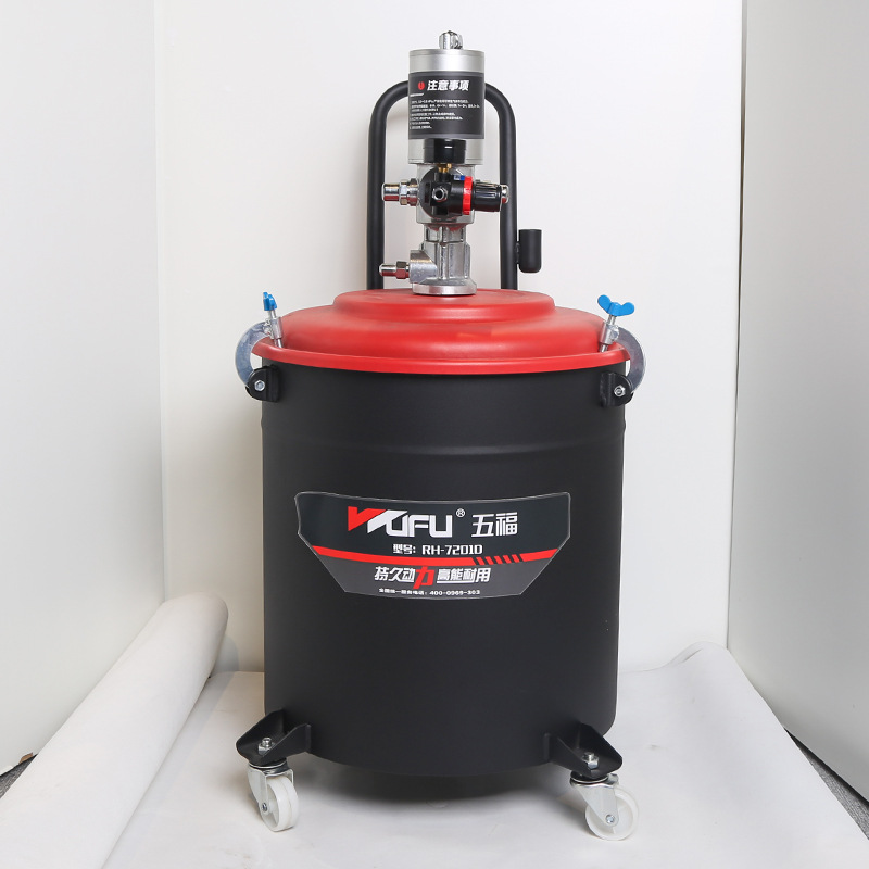 Wufu RH-7201D máquina de mantequilla neumática lubricante equipo de pistola de grasa bomba de mantequilla de alta presión máquina de llenado de mantequilla grande image 5