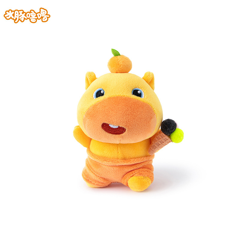 Duolove 共同ブランドの本物のカピバラ ルルぬいぐるみ人形なだめる睡眠人形 Douyin インターネット有名人の装飾品卸売