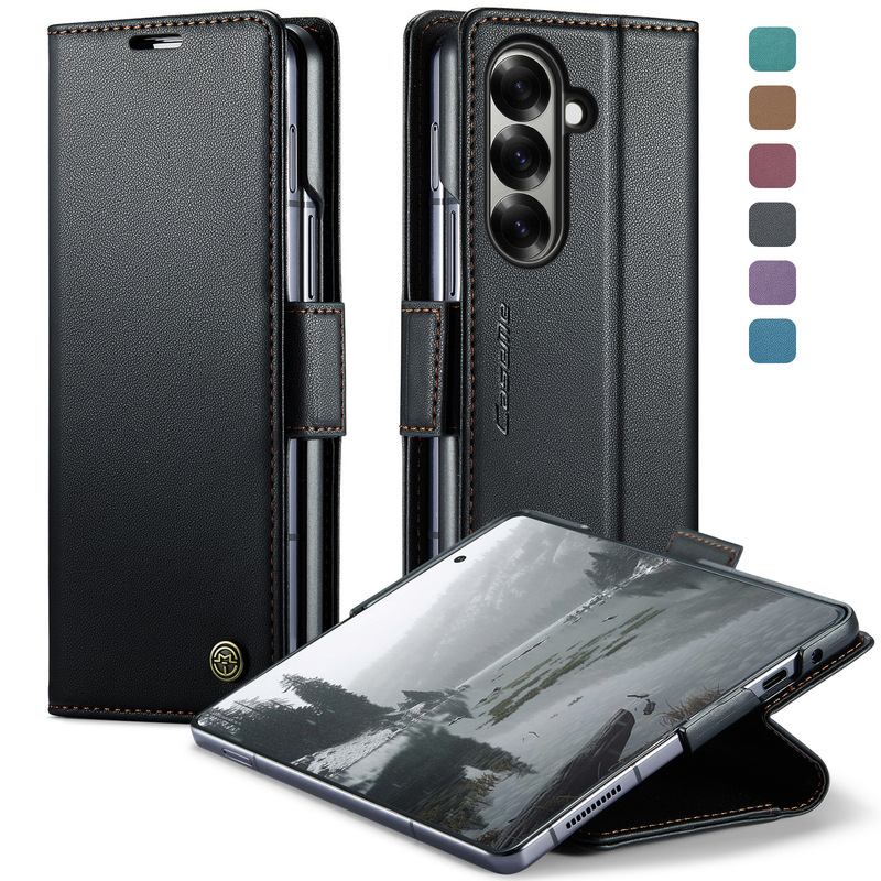 Suitable for Samsung Z Fold8 Flip Phone Case, Zfold8Ultra Phone Leather Case, Zfold7 Anti-Theft Protection Suitable for Samsung Z Fold8 Flip Phone Case, Zfold8Ultra Phone Leather Case, Zfold7 Anti-Theft Protection