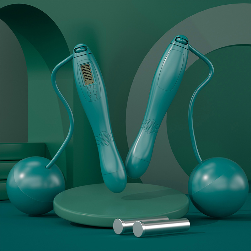 진한 녹색 큰 공