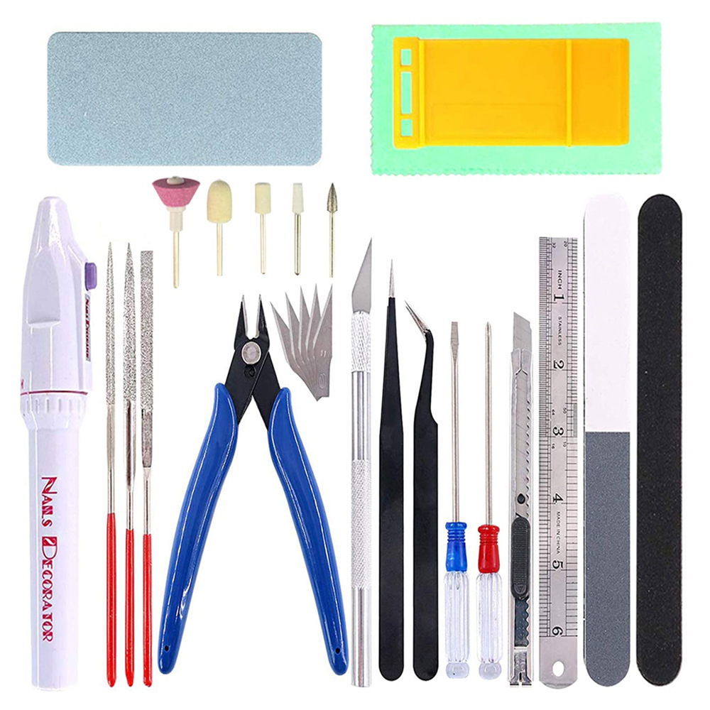 27件套Modeler Tools 亚马逊供货 建筑模型机修复固定工具套装