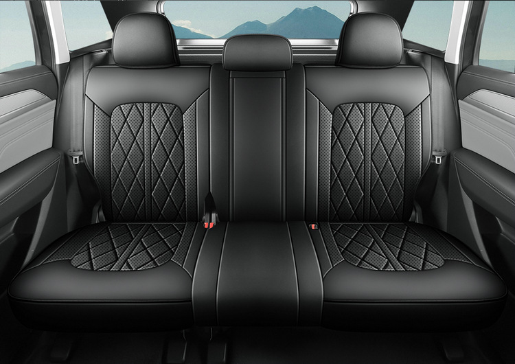 Volkswagen Touring Car Seat Cover, Universal for All Seasons, Fully Surrounded by Wear-Resistant Leather, Five-Seater, New Touring Special Car Seat Cushion Cover