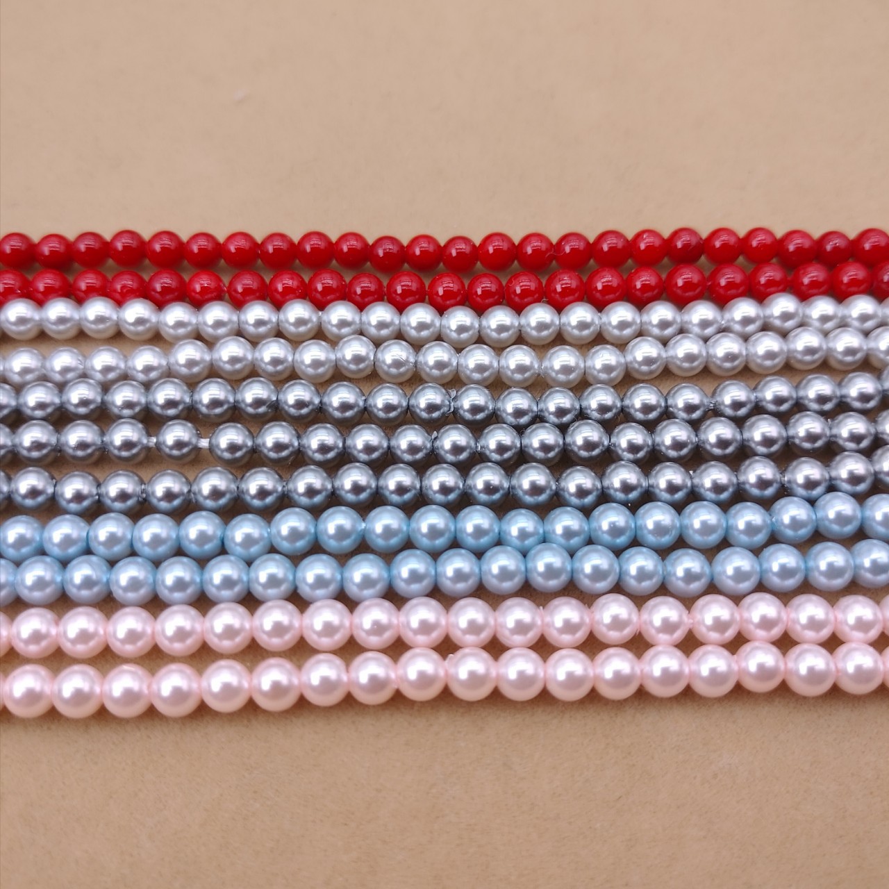 Perlas de concha con orificio recto grande de 1.2mm, perlas pequeñas, perlas espaciadoras de concha del Mar del Sur, perlas espaciadoras de estilo antiguo con diseño de corona de fénix para bricolaje, venta al por mayor. image 3