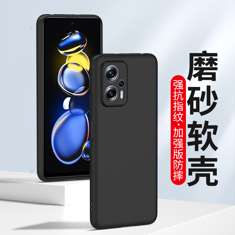 For matte Note11E red rice 11TPro mobile phone case millet nt10 soft case 9Pro silicone 8 7 7Pro