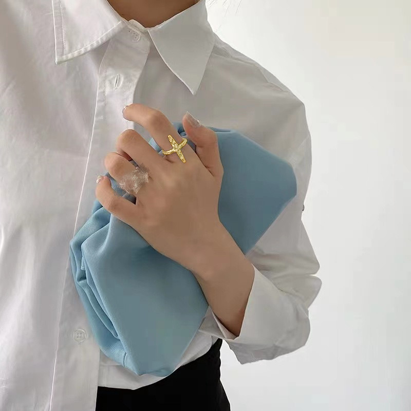 Fashion Water Droplets Silver Plated Plating Womenu0027S Open Ring 1 Piece