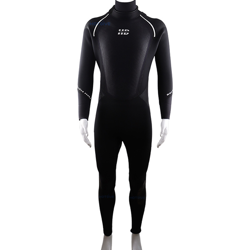 Hotdive cuatro elementos mismo estilo 3mm 5mm traje de buceo cálido traje de invierno de una sola pieza hombres y mujeres