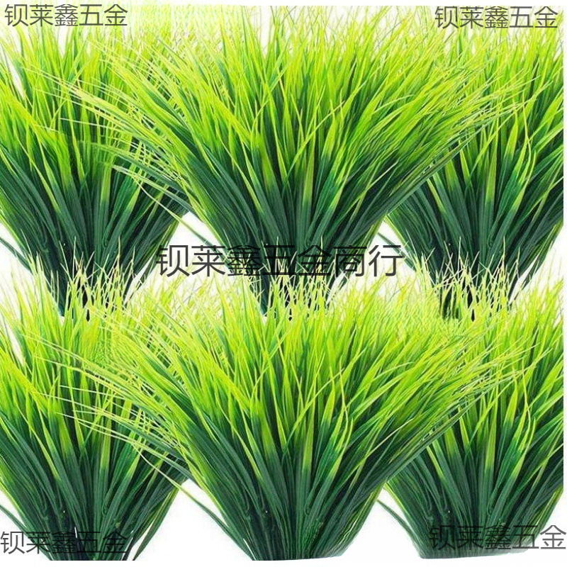 仿真小麦苗仿真秧苗草春草塑料假青草绿植绿草稻苗韭菜稻草花槽
