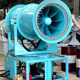 Full-automatic dust removal fog gun machine 80 m mobile industrial fog gun machine for sand field workshop