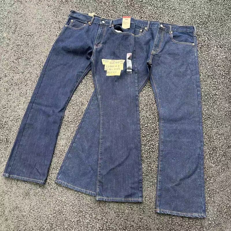 517 original cow cleanfjt style retro autumn new micro-straight jeans loose trend pants men