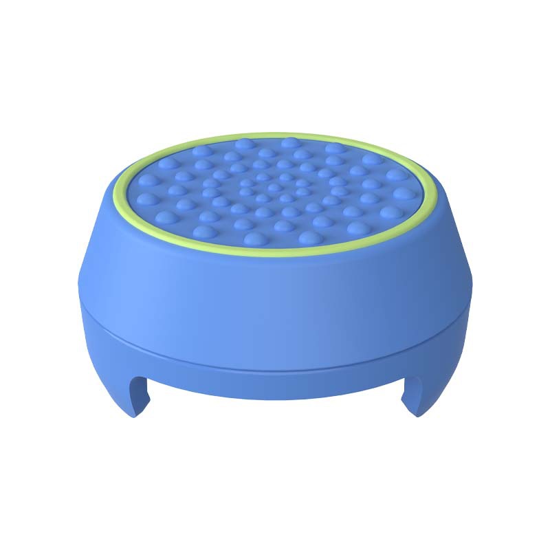 PS5 mango tapa basculante piezas de goma traje PS5 versión Elite mango de dos colores anillo Rocker manga aumento de altura combinación tapa del botón