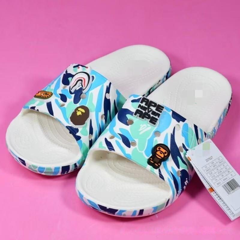 Summer New Style Camouflage Slip-On Clogs Breathable Non-Slip Fashion Beach Sandals Wholesale Dropshipping