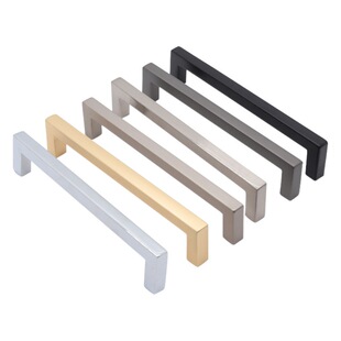 Modern Simple Wardrobe Door Handle Light Luxury Furniture Cabinet Shoe Cabinet European Drawer Kitchen Handle Nordic Zinc Alloy