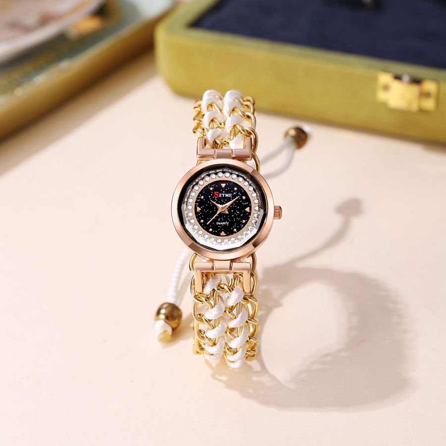 Új, legkelendőbb kompakt és sokoldalú kvarcóra, kör alakú kis számlappal, ötvözött női karóra_voghion.com