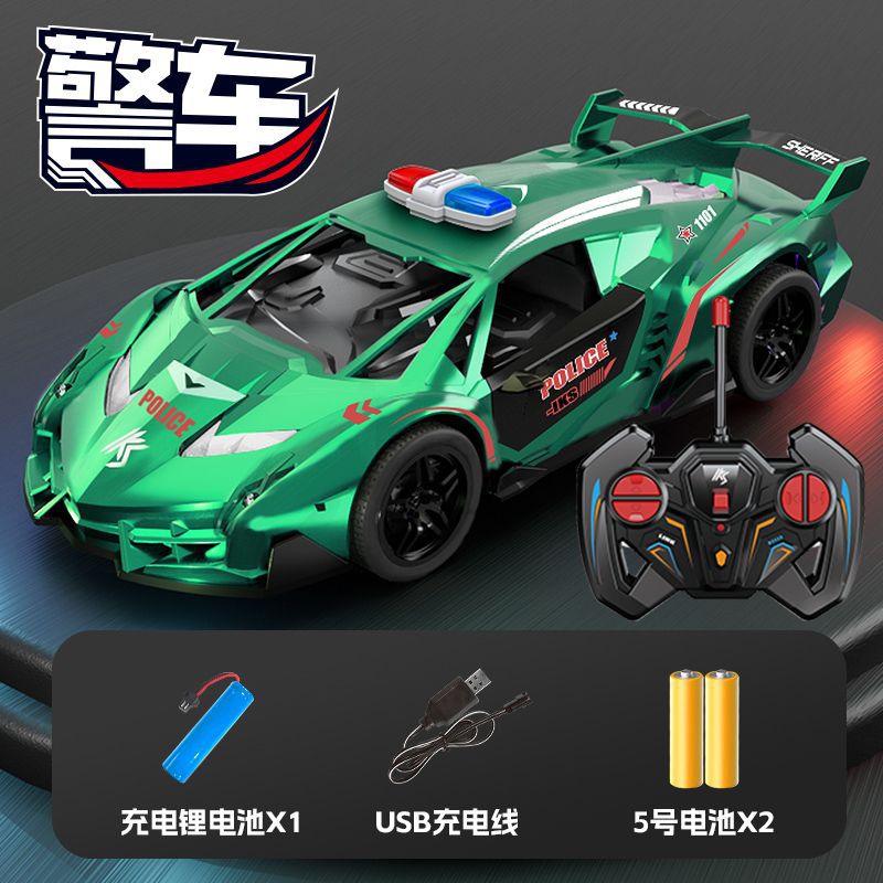 Control remoto coche de carreras de deriva recargable de alta velocidad coche de control remoto eléctrico coche de juguete para niños niños niños 3 - 6 años