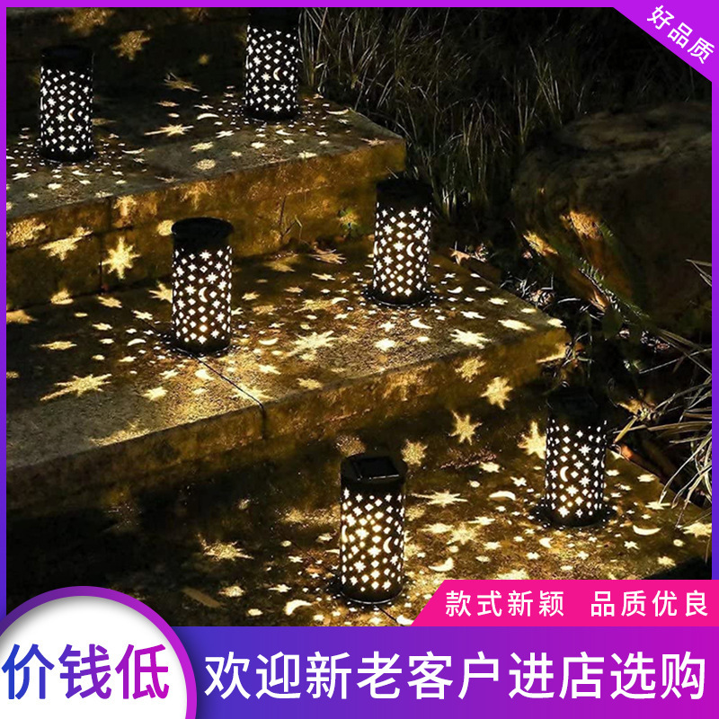 Factory supply new solar pole lamp courtyard solar lamp decoration home landscape lighting outdoor wiring