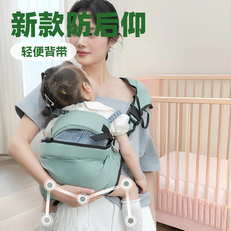 Cross-Border New Children's Carrier with New Execution Standard Cpc Certification, Safety Waist Support, Anti-Recline Baby Waist Stool, Simple